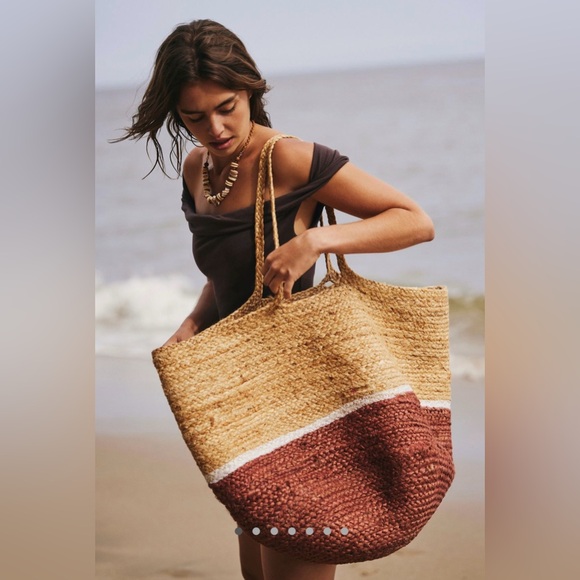 Mega Jute Tote Bag - Picture 5 of 8